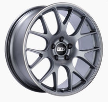 BBS CH - R 19x8 5x114.3 ET38 Satin Titanium Polished Rim Protector Wheel - 82mm PFS/Clip Required - JDMuscleWheelsbbsCH143TIPO