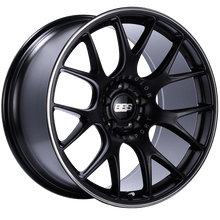 BBS CH - R 20x10.5 5x114.3 ET24 CB66 Satin Black Polished Rim Protector Wheel - JDMuscleWheelsbbsCH125BPO