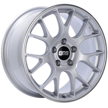 BBS CH-R Series 5x114.3 19x8.0" +38mm Offset Silver Wheels-bbsCHR143SPO-CHR143SPO-Wheels-BBS Wheels-19x8-+38mm-5x114.3-JDMuscle