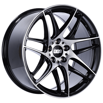 BBS CX-R Series 5x120 20" Black Diamond-Cut Wheels-bbsCX005BPK-CX005BPK-Wheels-BBS Wheels-20x10-+25mm-5x120-JDMuscle
