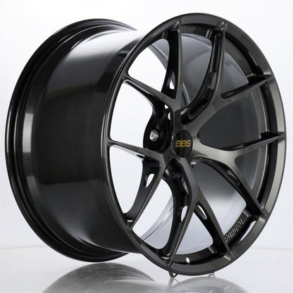 BBS FI - R 20x11.5 5x114.3 ET50.5 CB70.7 - Gloss Graphite - JDMuscleWheelsbbsFI156GR
