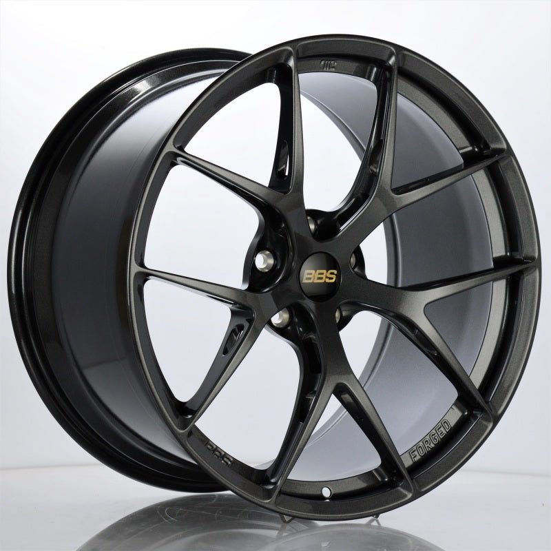 BBS FI - R 20x11.5 5x114.3 ET50.5 CB70.7 - Gloss Graphite - JDMuscleWheelsbbsFI156GR