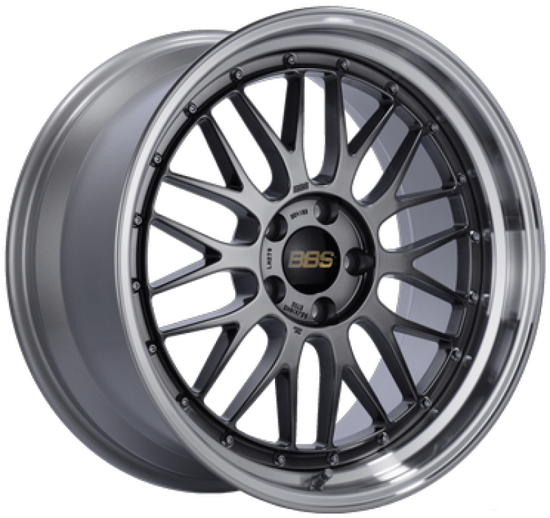 BBS LM 19x9.5 5x120 ET35 Diamond Black Center Diamond Cut Lip Wheel - 82mm PFS/Clip Required | LM228DBPK - JDMuscleWheelsbbsLM228DBPK