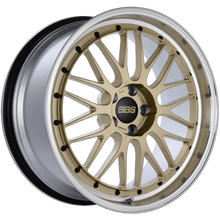 BBS LM 20x9.5 5x114.3 ET40 CB66 Gold Center Diamond Cut Lip Wheel - JDMuscleWheelsbbsLM238GPK