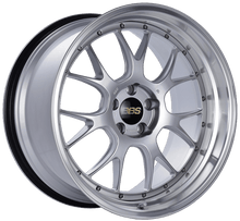 BBS LM - R 20x11 5x114.3 ET20 CB66 Diamond Silver Center Diamond Cut Lip Wheel - JDMuscleWheelsbbsLM330DSPK