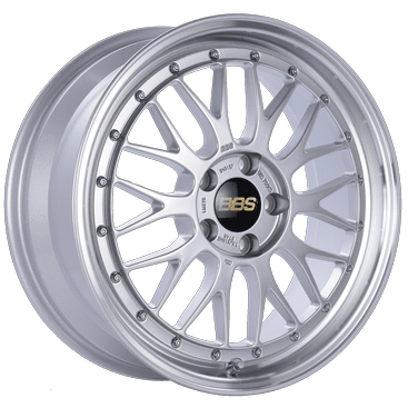 BBS LM Series 5x112 18" Diamond Silver Wheels