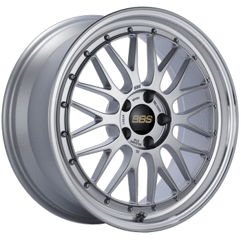 BBS LM Series 5x112 19" Diamond Silver Wheels-bbsLM249DSPK-LM249DSPK-Wheels-BBS Wheels-19x8.5-+48mm-5x112-JDMuscle