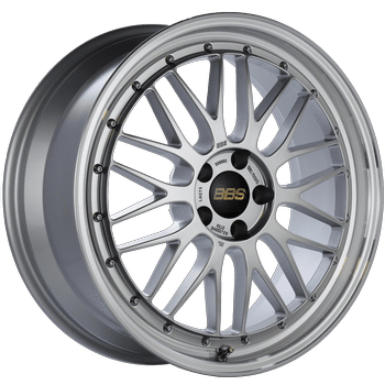 BBS LM Series 5x112 20" Diamond Silver Wheels