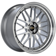 BBS LM Series 5x112 21" Diamond Silver Wheels