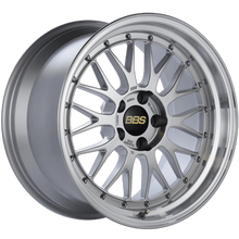 BBS LM Series 5x114.3 18x10.0" +20mm Offset Diamond Silver Wheels