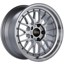 BBS LM Series 5x120 17x8.5" +18mm Offset Diamond Silver Wheels - JDMuscleWheelsbbsLM276DSPK17x8.5+18mm5x120