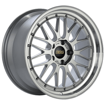 BBS LM Series 5x120 19" Diamond Silver Wheels