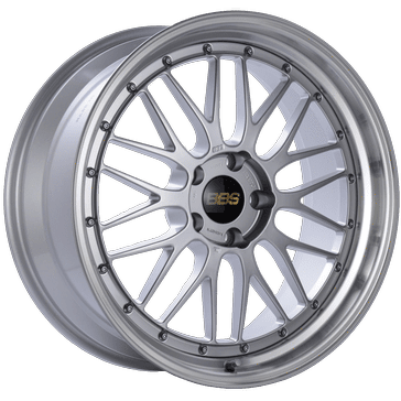 BBS LM Series 5x120 19" Diamond Silver Wheels