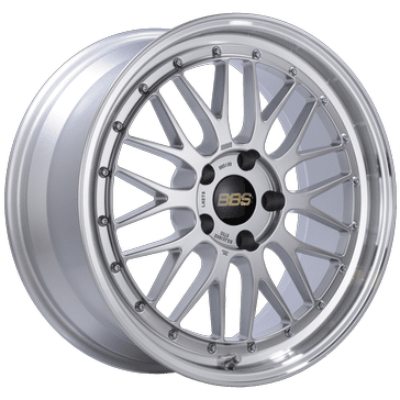 BBS LM Series 5x120 19" Diamond Silver Wheels