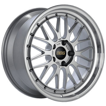 BBS LM Series 5x120 19" Diamond Silver Wheels