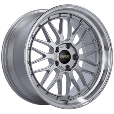 BBS LM Series 5x120 19" Diamond Silver Wheels-bbsLM280DSPK-LM280DSPK-Wheels-BBS Wheels-19x9.5-+32mm-5x120-JDMuscle