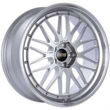 BBS LM Series 5x120 21" Diamond Silver Wheels