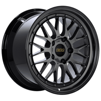 BBS LM Series 5x130 18" Dark Black Wheels-bbsLM286DB-DB-LM286DB-DB-Wheels-BBS Wheels-18x10-+50mm-5x130-JDMuscle