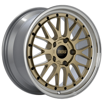 BBS LM Series 5x130 18" Gold Wheels-bbsLM265GPK-LM265GPK-Wheels-BBS Wheels-18x8.5-+56mm-5x130-JDMuscle