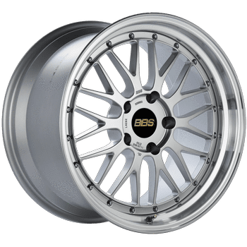 BBS LM Series 5x130 19" Diamond Silver Wheels-bbsLM282DSPK-LM282DSPK-Wheels-BBS Wheels-19x11-+50mm-5x130-JDMuscle