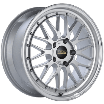 BBS LM Series 5x130 19" Diamond Silver Wheels-bbsLM287DSPK-LM287DSPK-Wheels-BBS Wheels-19x8.5-+50mm-5x130-JDMuscle