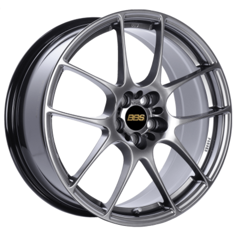 BBS RF 18x7.5 5x114.3 ET50 Diamond Black Wheel - 82mm PFS Required - JDMuscleWheelsbbsRF525DBK