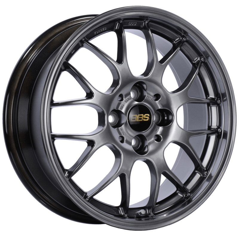 BBS RG - R 17x8.5 5x114.3 ET55 Diamond Black Wheel | 11.3mm Valve Stems - 82mm PFS/Clip Required - JDMuscleWheelsbbsRG745HDBK