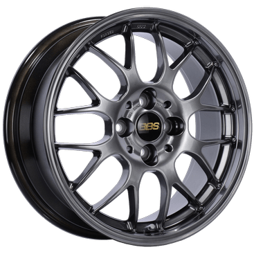 BBS RG-R 4x100 17x7.0" +38mm Offset Diamond Black Wheels - JDMuscleWheelsbbsRG712HDBK17x7+38mm4x100