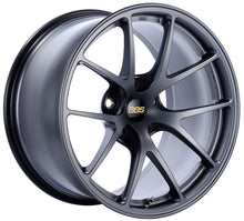 BBS RI - A 18x8.5 5x114.3 ET35 Matte Graphite Wheel - 82mm PFS/Clip Required - JDMuscleWheelsbbsRIA017MGR