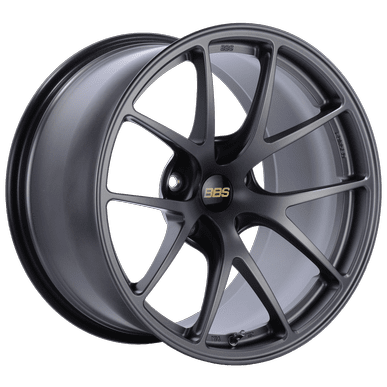 BBS RIA Series 5x120 18" Matte Graphite Wheels-bbsRIA008MGR-RIA008MGR-Wheels-BBS Wheels-18x9.5-+23mm-5x120-JDMuscle