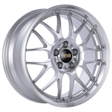BBS RS-GT Series 5x112 19x8.5" +32mm Offset Diamond Silver Wheels - JDMuscleWheelsbbsRS958DSPK19x8.5+32mm5x112