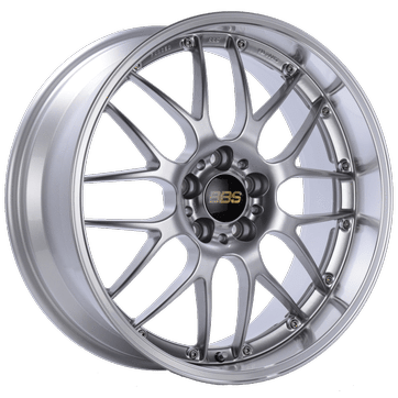 BBS RS-GT Series 5x130 18" Diamond Silver Wheels-bbsRS926HDSPK-RS926HDSPK-Wheels-BBS Wheels-18x9.5-+48mm-5x130-JDMuscle