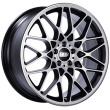 BBS RX-R Series 5x120 20" Black Machined Wheels