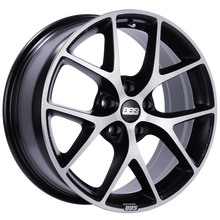 BBS SR Series 5x100 17" Volcano Grey Diamond Cut Wheels