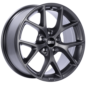 BBS SR Series 5x112 17" Satin Grey Wheels - JDMuscleWheelsbbsSR002SG17x8+42mm5x112