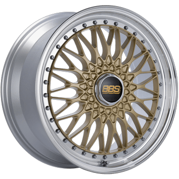 BBS Super RS Series 5x112 19" Gold Wheels