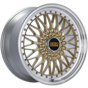 BBS Super RS Series 5x112 19" Gold Wheels