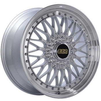 BBS Super RS Series 5x112 19" Silver Wheels