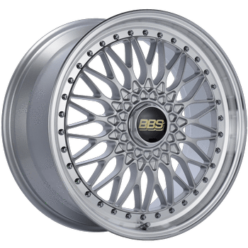 BBS Super RS Series 5x112 19" Silver Wheels