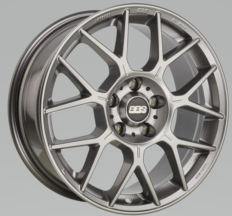 BBS XR 19x8.5 5x114.3 ET40 Platinum Gloss Wheel - 82mm PFS/Clip Required - JDMuscleWheelsbbsXR0206PG