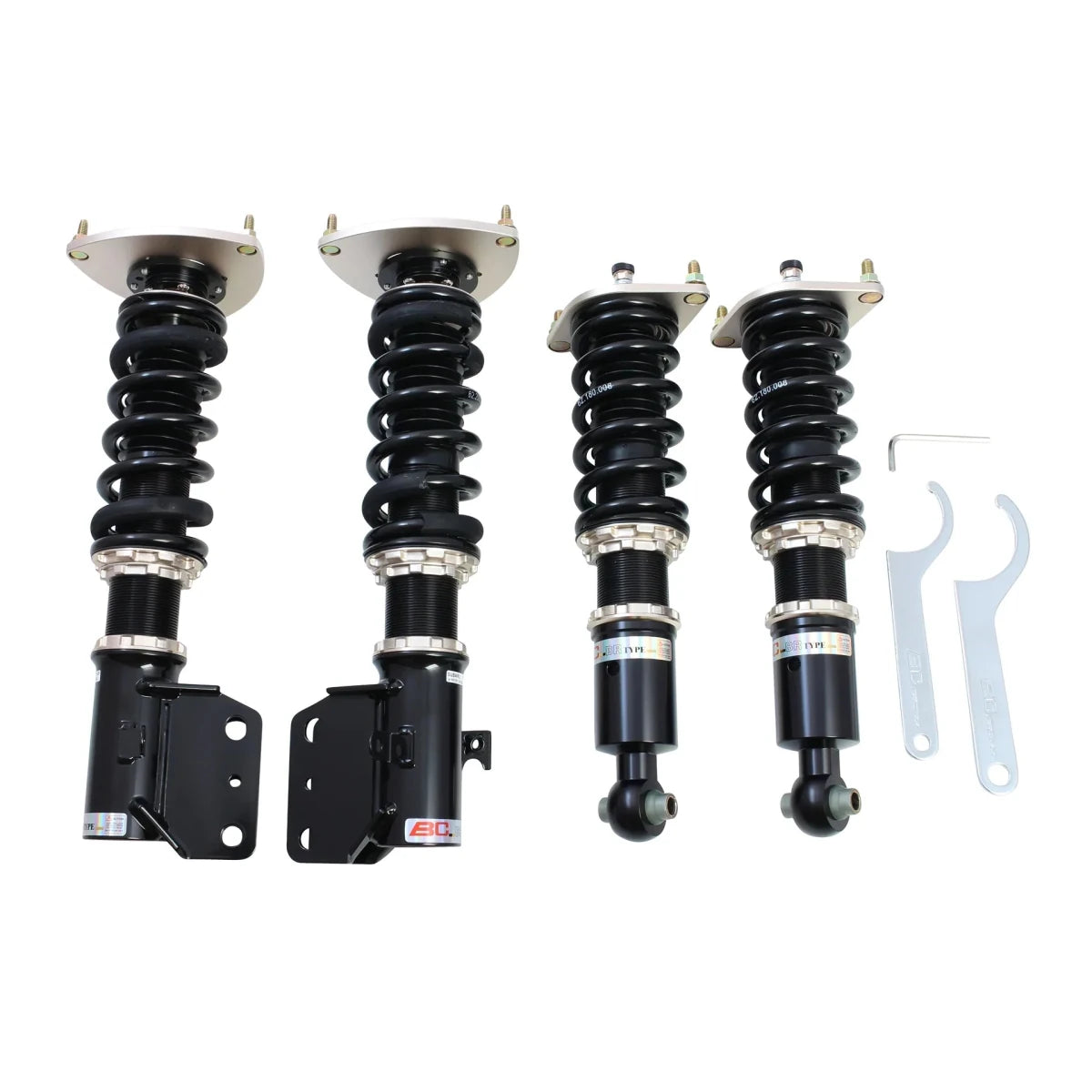 BC Racing [15 - 21 WRX/STI] BR Series Extreme Low Coilover Kit - JDMuscleCoiloversF-25E-BRDefault Springs8k (Default)8k (Default)