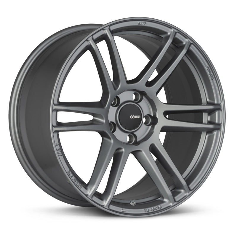 Enkei TSR-6 18x8.5 5x114.3 38mm Offset 72.6mm Bore Titanium Gray Wheel