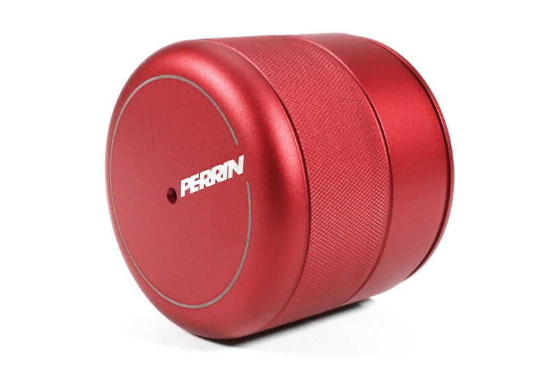 Perrin 15-2022 WRX/STI Oil Filter Cover - Red | PSP-ENG-716RD