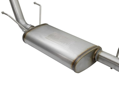 aFe MACH Force XP Cat-Back Stainless Steel Exhaust Syst w/Polished Tip Toyota Tacoma L4-2.7L 2005-2012 | 49-46031-P
