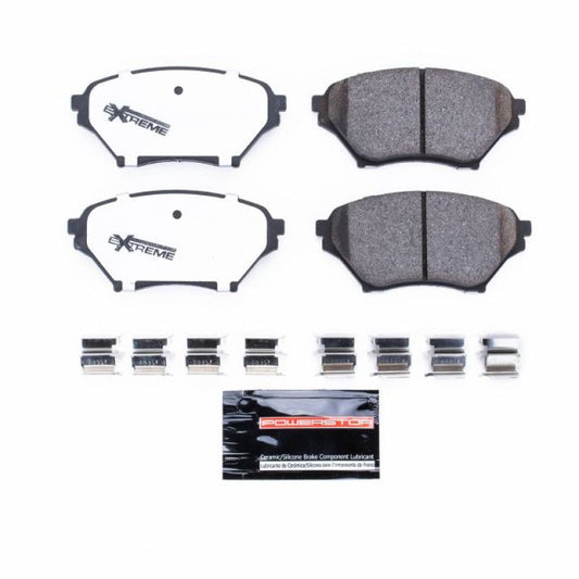 Power Stop Front Z26 Extreme Street Brake Pads w/ Hardware Mazda Miata 2001-2005 | Z26-890