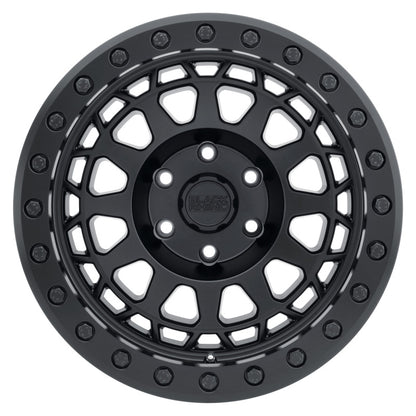 Black Rhino Primm Beadlock 17x8.5 5x114.3 ET-38 CB 71.6 Matte Black w/Black Bolts Wheel