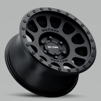 Method MR305 NV 17x8.5 0mm Offset 5x5 94mm CB Double Black Wheel | MR305785501000