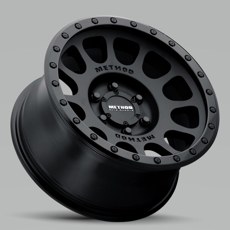 Method MR305 NV 16x8 0mm Offset 6x5.5 108mm CB Double Black Wheel | MR305680601000