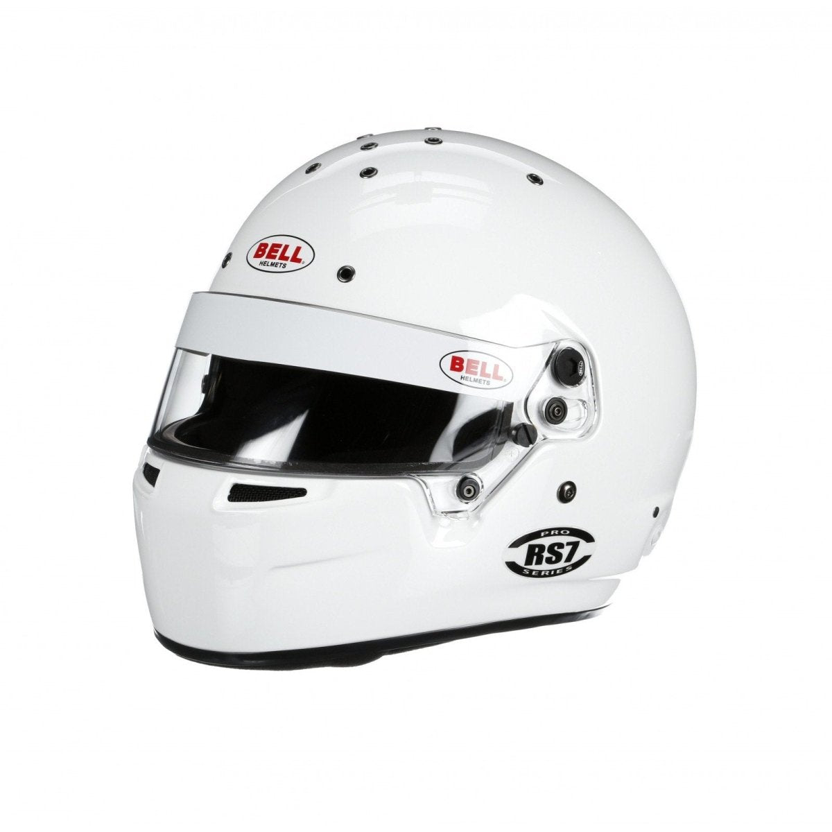 Bell RS7 Racing Helmet White 61+ cm - JDMuscleHelmetsBEL-1310009