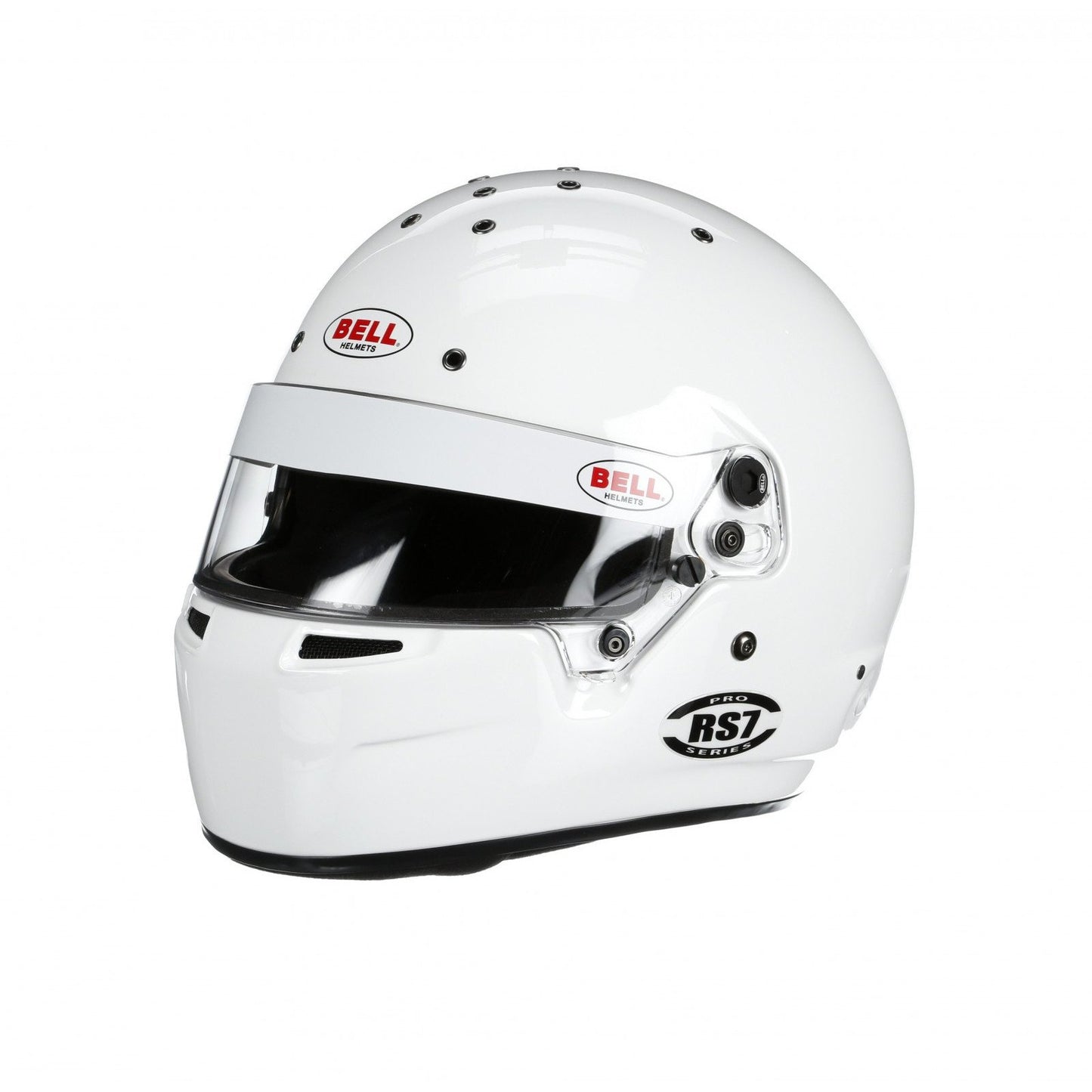 Bell RS7 Racing Helmet White 61+ cm